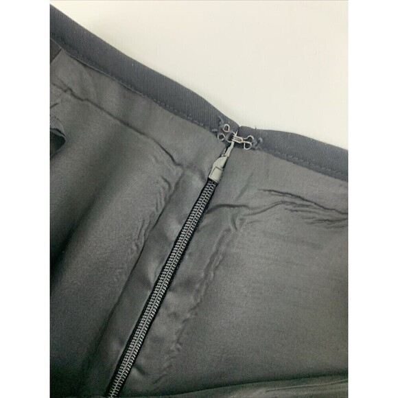 BOGO Kasper A.S.L. Skirt Suit Black Blazer Button Straight Knee Pencil Womens 10 - Picture 15 of 16